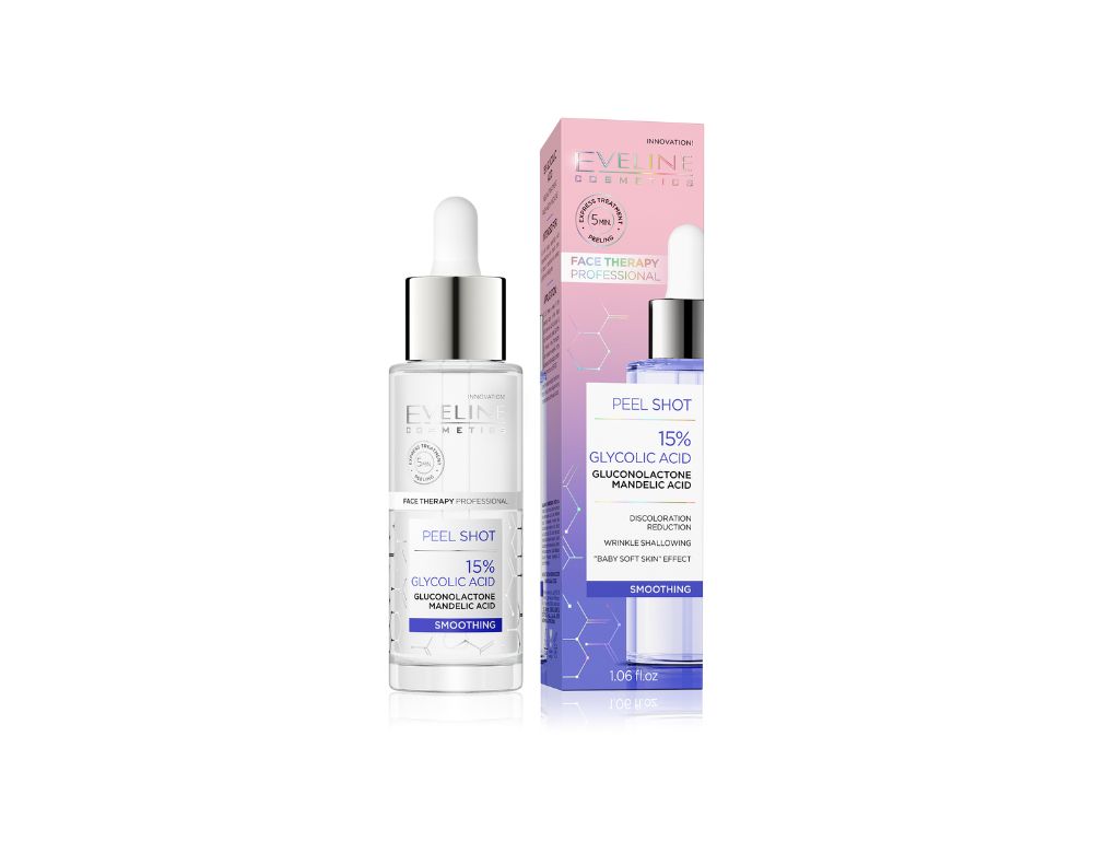 Eveline Cosmetics Peel Shot 15% Ácido Glicólico (2) Eveline Cosmetics Peel Shot 15% Ácido Glicólico (2)