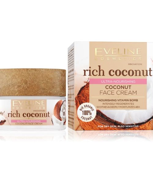 Eveline Cosmetics Rich Coconut - Creme rosto Ultra Nutritivo