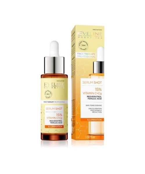 Eveline Cosmetics Sérum Shot 15% Vitamina C+Cg (2)