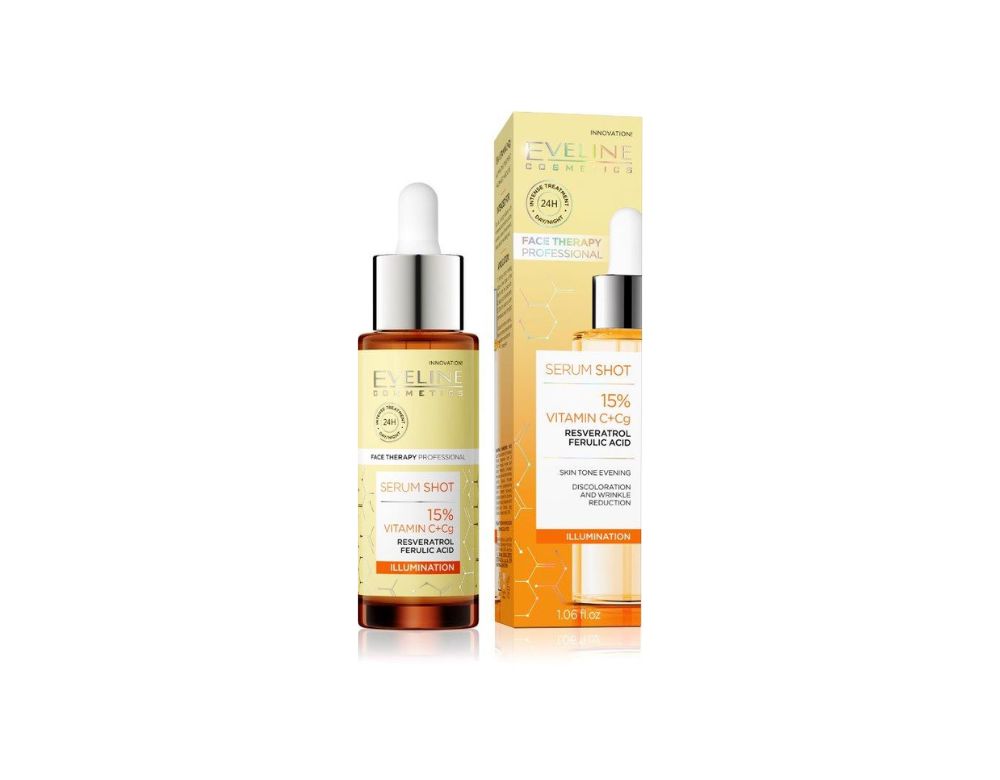 Eveline Cosmetics Sérum Shot 15% Vitamina C+Cg (2) Eveline Cosmetics Sérum Shot 15% Vitamina C+Cg (2)
