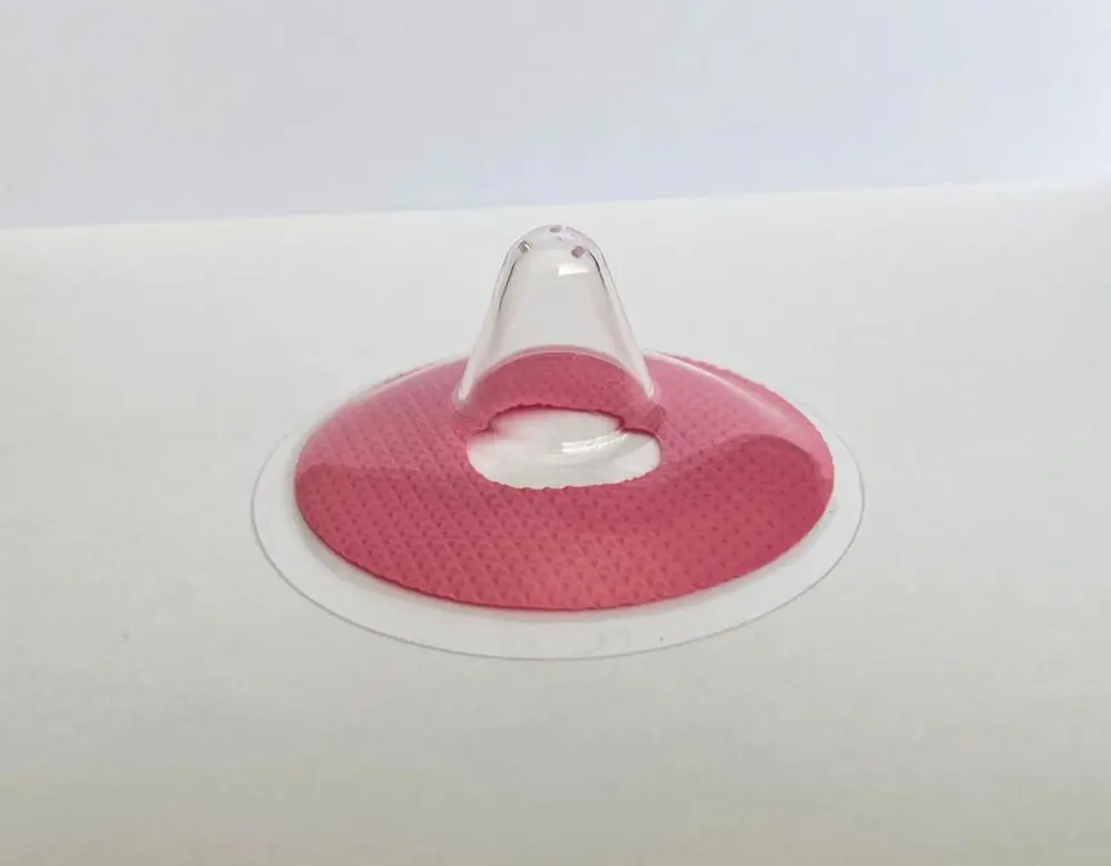 Protetores de mamilos de silicone para amamenação Protetores de mamilos de silicone para amamenação
