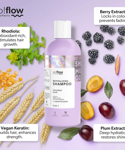Champô Revitalizante para Cabelo Pintado So!Flow