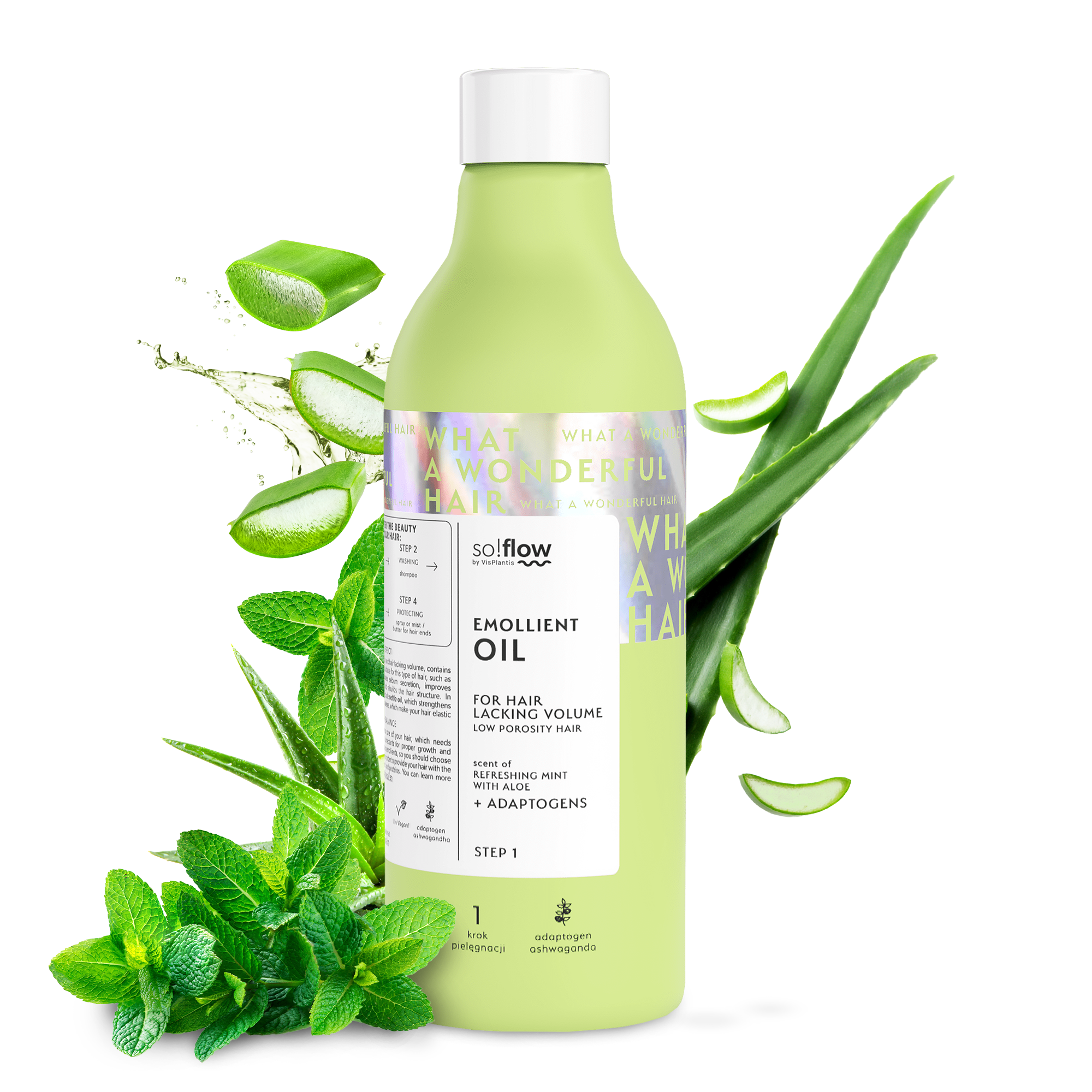 Óleo Emoliente para Cabelos sem Volume So!Flow Óleo Emoliente para Cabelos sem Volume So!Flow